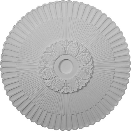 DWELLINGDESIGNS 36.25 x 1.87 in. Melonie Ceiling Medallion Fits Canopies Up to 6.25 in. DW2572762
